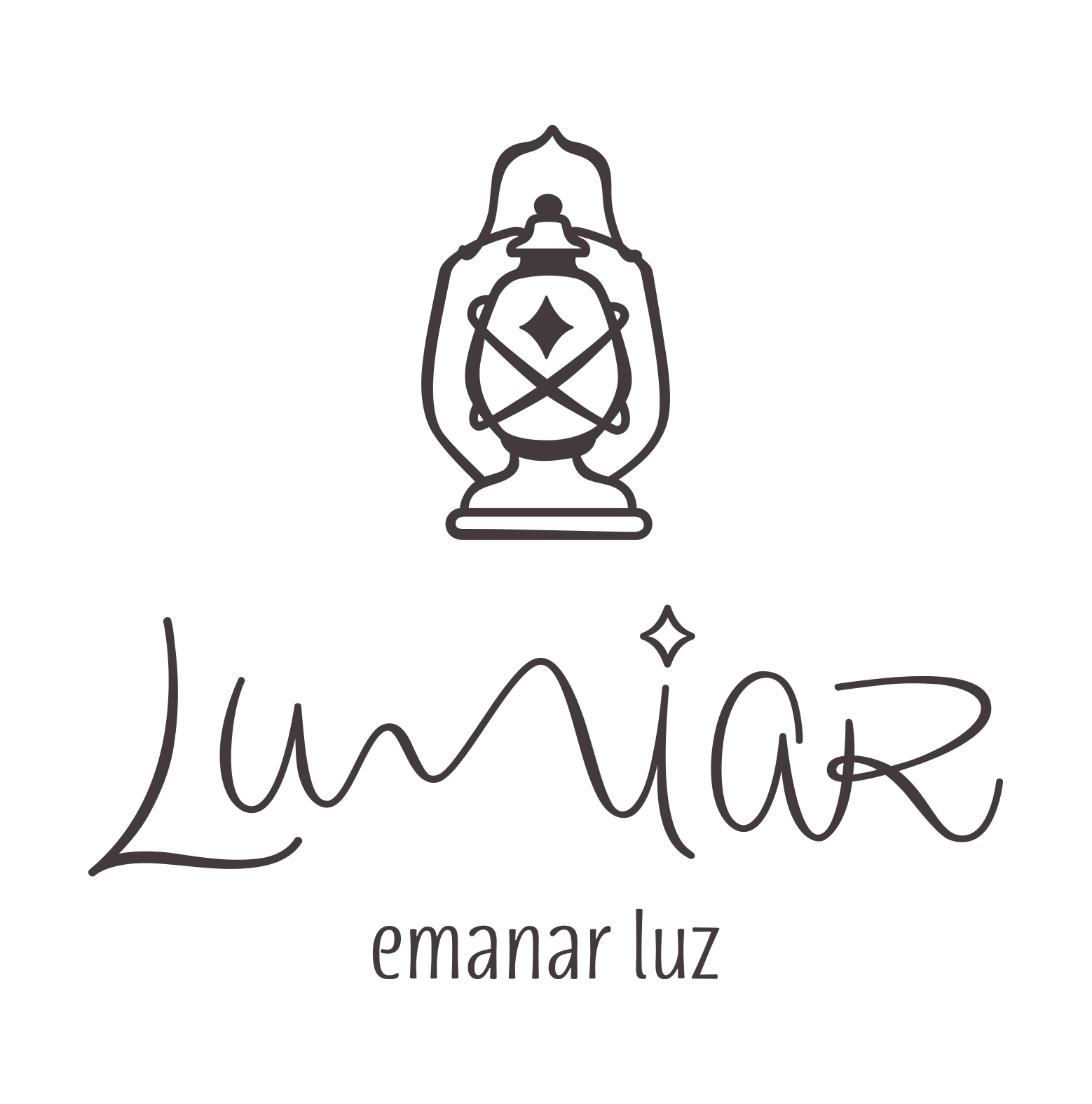 Símbolo da lamparina Lumiar